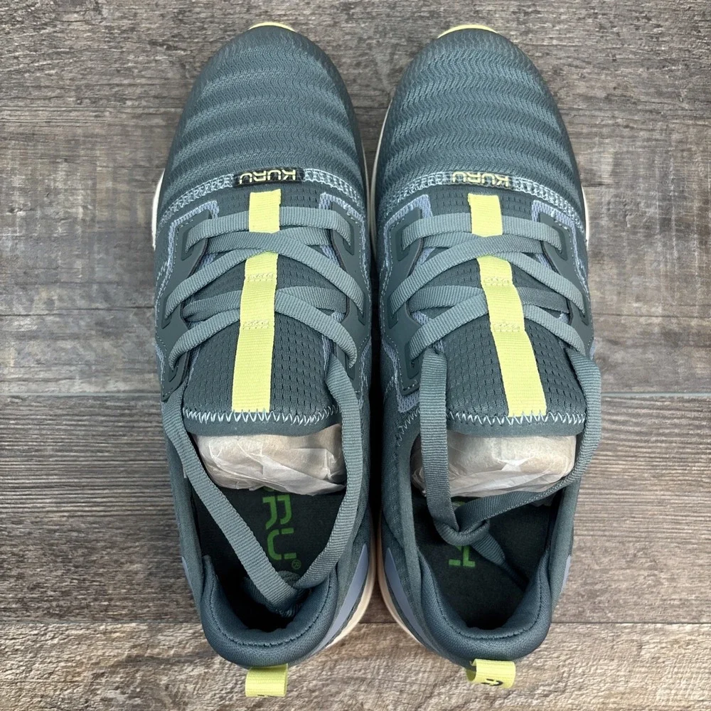 KURU Stride Move Women's 9.5 Sneaker Shoe Blue Haze-Lime Sorbet $149 NEW